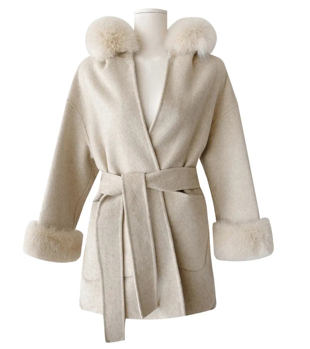 BROOKLYN COAT - CREAM