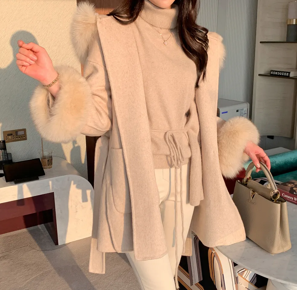 BROOKLYN COAT - CREAM